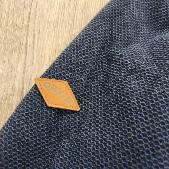 Orvis 1/4 Zip Heavyweight Pullover Fleece Sherpa Lined Sweater Mens Size XXL 2XL - Picture 11 of 13